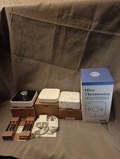 Hive V4 Heating & Hot Water Smart Thermostat with Hive Hub Nano 3 - White