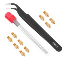 Kit de nettoyage de buse d'imprimante 3D, 21 pièces, nettoyeur de buse,