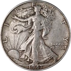 1947-P Walking Liberty Half Dollar Nice Circ - Great Set Builder - STOCK