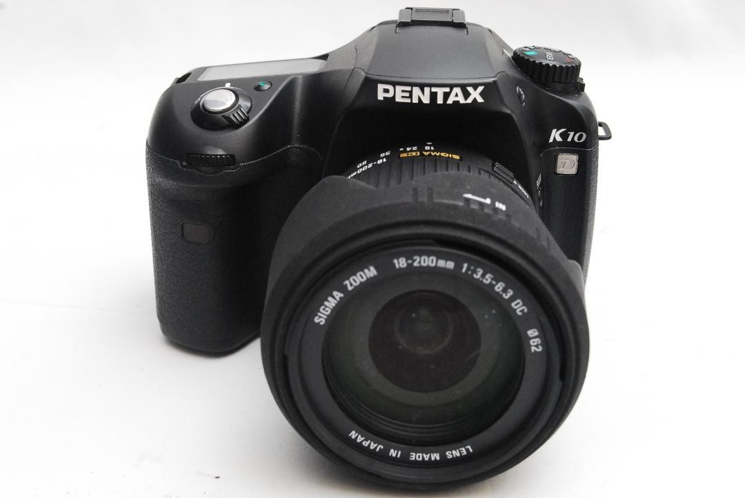 PENTAX K10D ×SIGMA DC18-200㎜/ 1:3.5-6.3 Pentax K10D DSLR with Sigma 18 200mm DC Lens Kit Tested