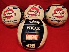 Mini Brands Ball Disney Store Edition. Pixar, Marvel, Star Wars (4 Balls)