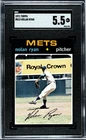 1971 Topps Nolan Ryan #513 SGC 5.5 New York Mets Baseball Card