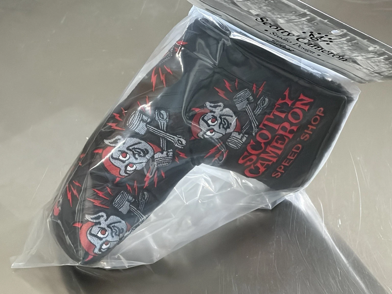 Speed Shop Speed Demon Scotty Cameron Headcover Brand New