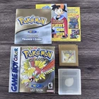 Pokemon Gold  GAMEBOY Authentic Complete Box GBC Game Boy CIB Ho-Oh