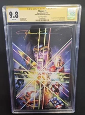 THANOS LEGACY #1 CGC 9.8 SS Clayton Crain Virgin Variant Marvel Comics 2018