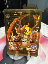 Charizard Ash Bond Form VMAX Fan Art Display Card Hp 10000💥💥💥Combustion Blast