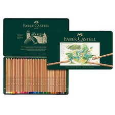 Faber Castell PITT Pastel Pencils 36 Count Assorted Colors in Metal Tin