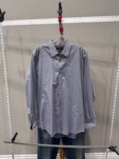 Ted Baker London Geometric LONG SLEEVE SHIRT XL 17 x 35/36