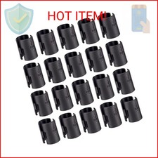 Wire Shelf Clips,40-Packs Wire Shelving Shelf Lock Clips for 1" Post- Shelving S