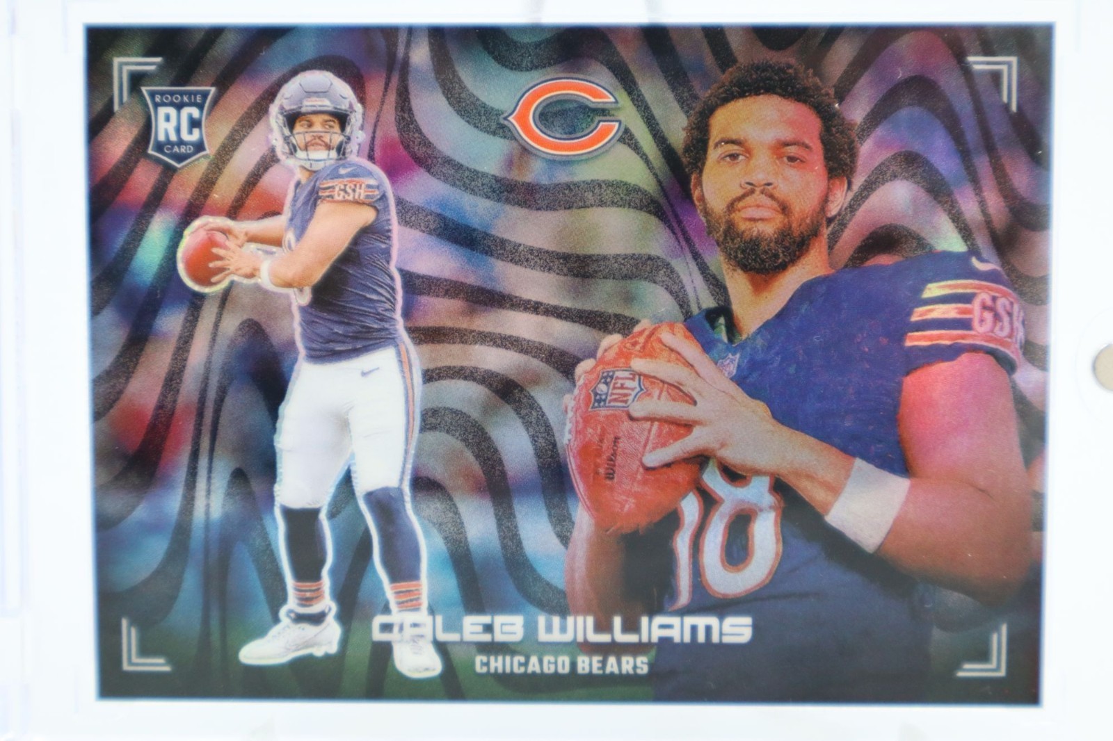 2024 Prizm Caleb Williams Profiles RC Rookie #1 SSP Case Hit RC Rookie Bears