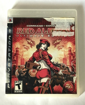 Command & Conquer: Red Alert 3 Ultimate Edition (Sony PS3, 2009) Tested & Works!