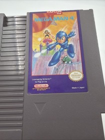 Mega Man 4 (Nintendo NES, 1992) Authentic Cart Tested