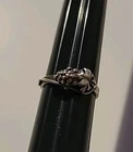 Sterling Silver Ring Vintage Cluster Of Grapes Size 7