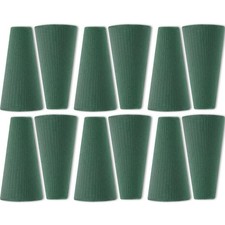 12 PCS Floral Foam Tree Cones 4.72x2.8 Inch Green Blocks Flower Holder