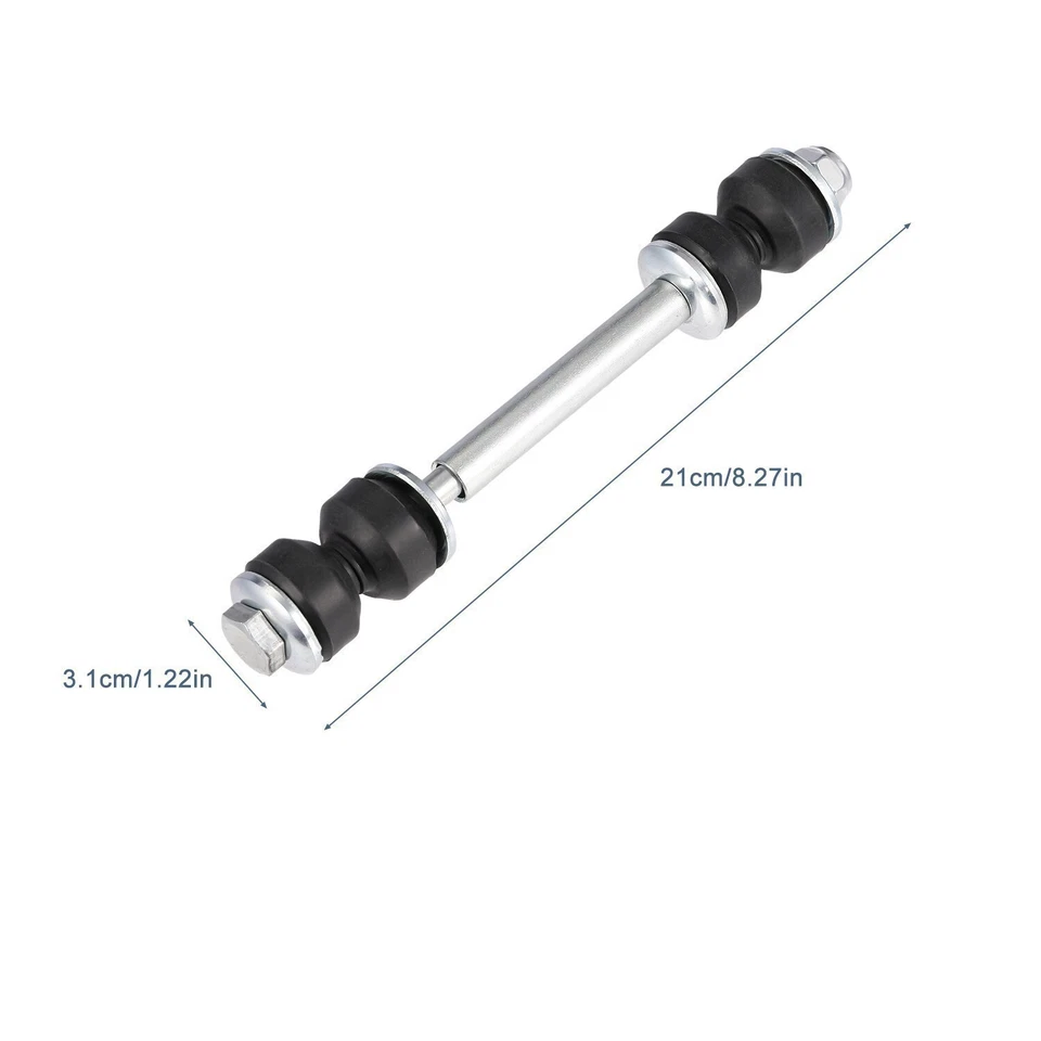 Par de eslabones de extremo estabilizador delantero K700432 para Chevy Silverado L 07-16 Foto 2 de 4