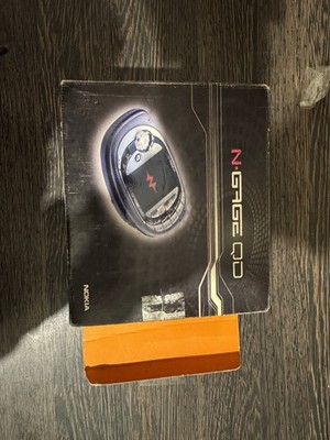 Nokia N-gage qd Complete in box  Battery new  With spider man 3 cartridge