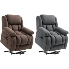 HOMCOM Power Lift Recliner Chair with Vibration Massage and Heat