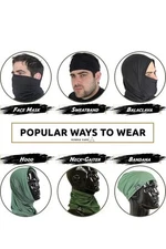 Face Mask Balaclava Scarf Neck Fishing Shield Sun Gaiter UV Headwear 2 Pack