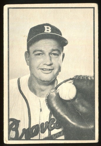 Walker Cooper #30 1953 Bowman B & W card