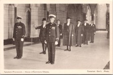 Speakers Procession House of Commons Ottawa Ontario ON Ont Unused Postcard E22