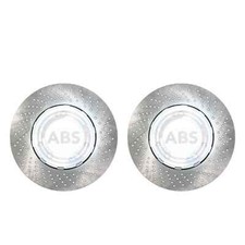 A.B.S. Bremsscheiben Gelocht vorne passend für Porsche 911 993 3.8 Carrera RS