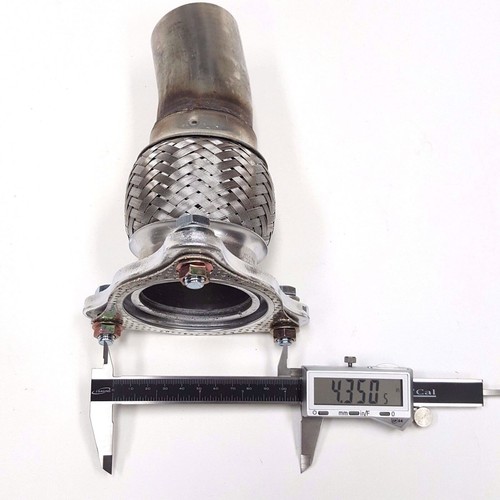 3 Bolt 2.5 Flex Pipe Exhaust Cat Stainless Steel Flange RK5401 Cobalt