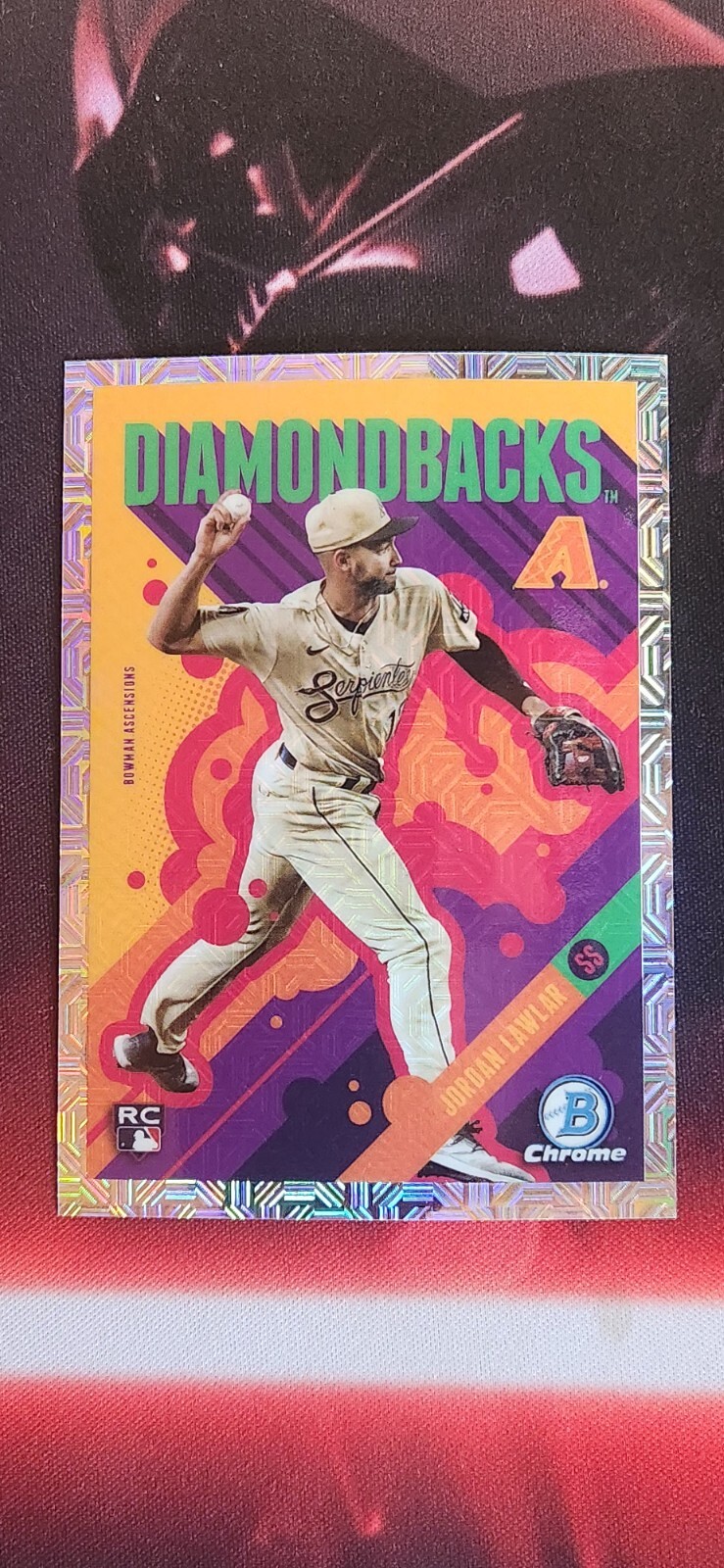 2024 Bowman Chrome Baseball Jordan Lawlar Ascensions Mojo RC #BA-22