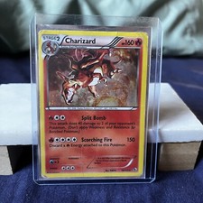 Charizard 19/113 Legendary Treasures Cosmos Holo Pokémon TCG Card Heavily Played