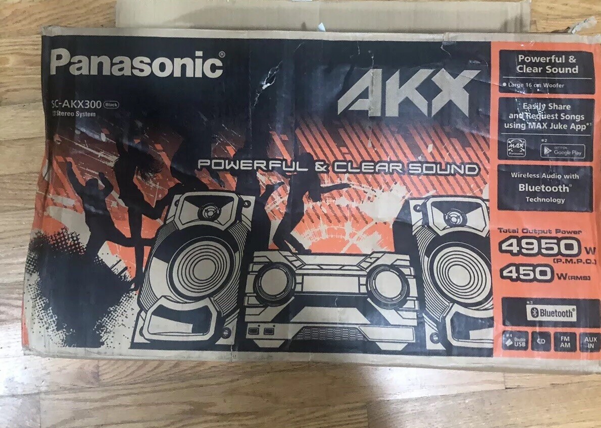 panasonic bluetooth stereo system