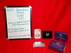 2020 W AMERICAN EAGLE SILVER Dollar 1 OZ West Point W/OGP & COA, PF 70