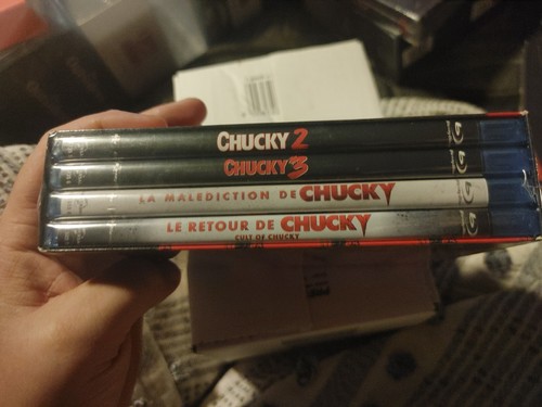 Chucky: 4 movie anthology Import region free Child's Play New box set rare - Picture 2 of 3