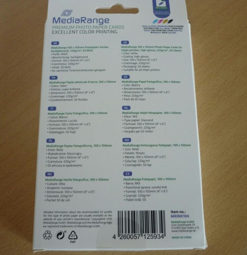 Fotopapier 100 x 150 mm high glossy 50 vellen - Photo 2/3