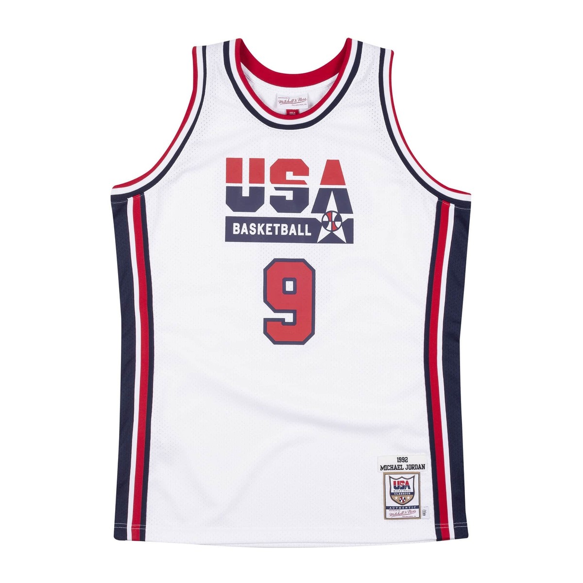 バスケットボール Mitchell &amp; Ness - Mitchell &amp; Ness DREAM TEAM #9 jordan(XL) Mitchell & Ness Michael Jordan #9 1992 Dream Team USA