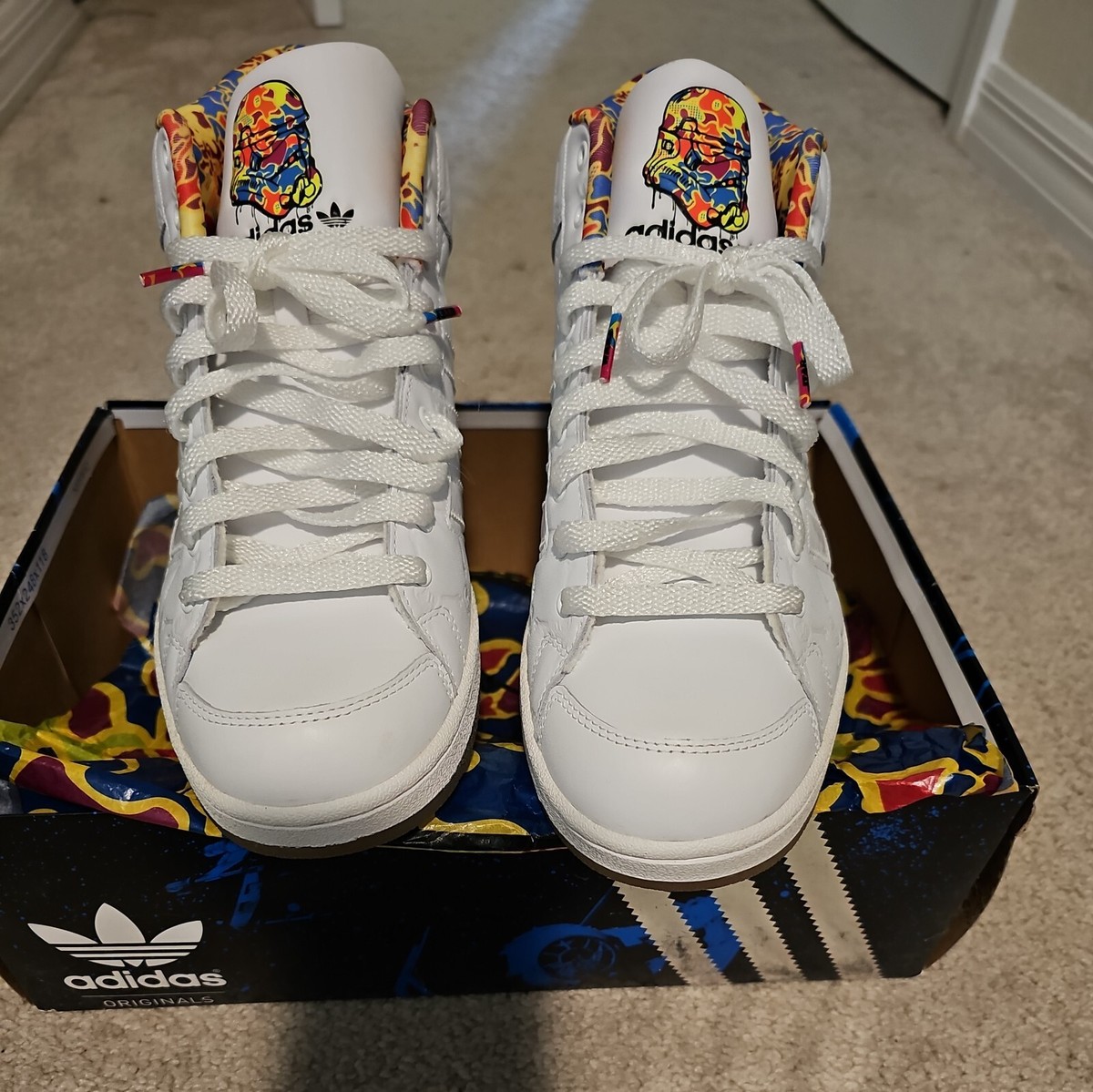 Size 12 - adidas Star Wars x Superskate Mid Stormtrooper | eBay