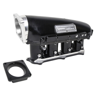 Neu Race Ansaugkrümmer für Honda Civic Accord CR-V K20 K24 K-Series K-Swap Black