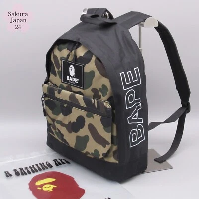 A Bathing Ape Backpack Multicolor Bags for Men for sale | eBay