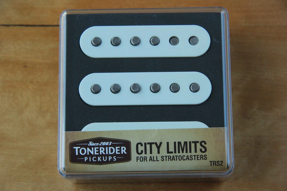 TEXAS CITY LIMITS NECK MID BRIDGE PU o SET TRS2 TONERIDER COSTRUITO A MANO VAUGHAN