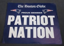 Proud Member Patriot Nation--Boston Globe 10x12 Insert Poster