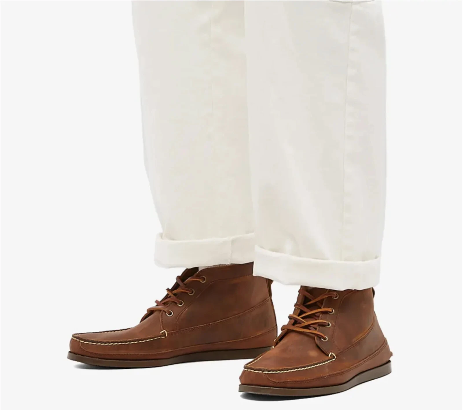 NIB Easymoc Camp Chukka (Tan) Crazy Horse 7 Easy Moc MADE IN MAINE