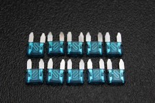 10 PACK ATM 15 AMP FUSES MINI FUSE BLADE STYLE CAR BOAT AUTOMOTIVE AUTO ATM15