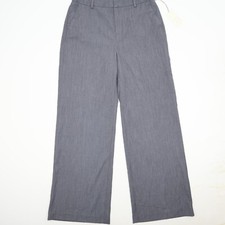 NWT A New Day Women's Size 10 Wide Leg Bi-Stretch Twill Pants Gray