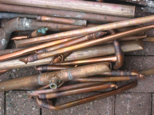 6 kg Kupferschrott Rohre und 7 Kg Messingschrott Sanitär usw. - Bild 4 von 7