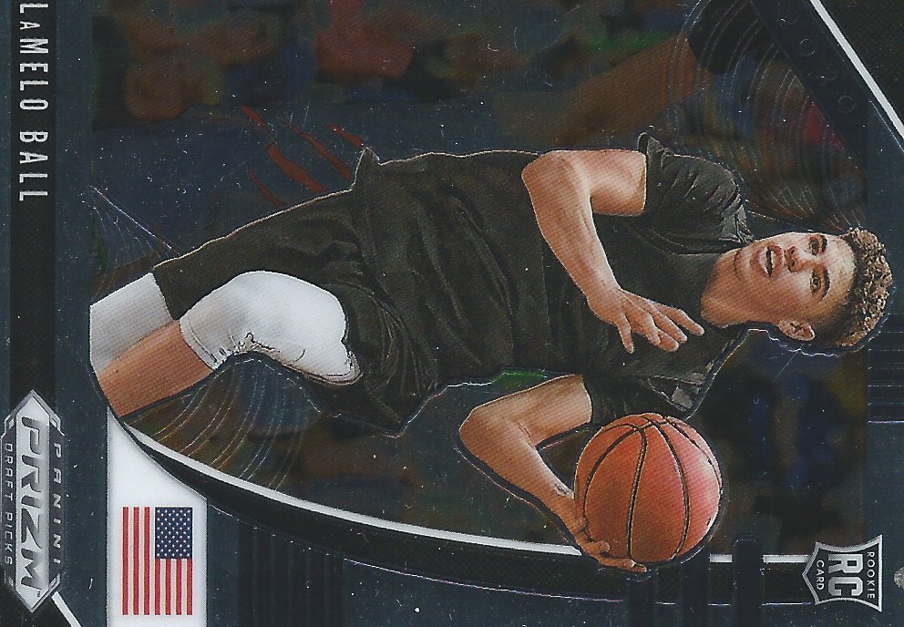 2020 Lamelo Ball Rookie Card Panini Prizm Draft Picks USA RC NBA