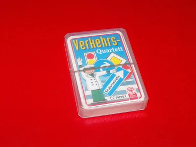 ASS Altenburg Stralsunder Quartett Verkehrsquartett Kartenspiel Spiel Karten