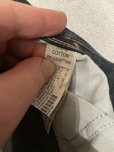ZARA MAN Premium Original Denim Jeans Lightly Ripped Bootcut Size 32 Cotton - Picture 13 of 18