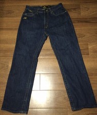 Akademiks AKDMKS Jeans Baggy Fit Embroidered pockets Men  s Size 34