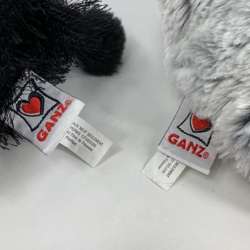 Webkinz Grey Langur HM226 NO CODE Ganz Grey Black And HM191 Black Poodle - Picture 6 of 9