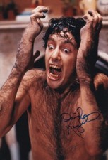 DAVID NAUGHTON signed Autogramm 20x30cm AMERICAN WEREWOLF in Person autograph