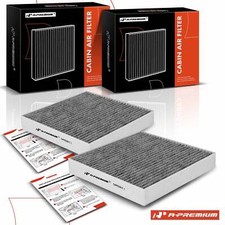 A-Premium 2x Activated Carbon Cabin Air Filter for Jaguar XF 09-15 XFR XFR-S XJ