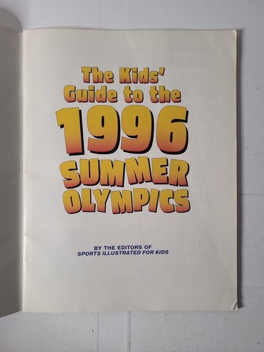 Sports Illustrated For Kids Guide To The 1996 Summer Olympics Magazine - Imagen 3 de 4